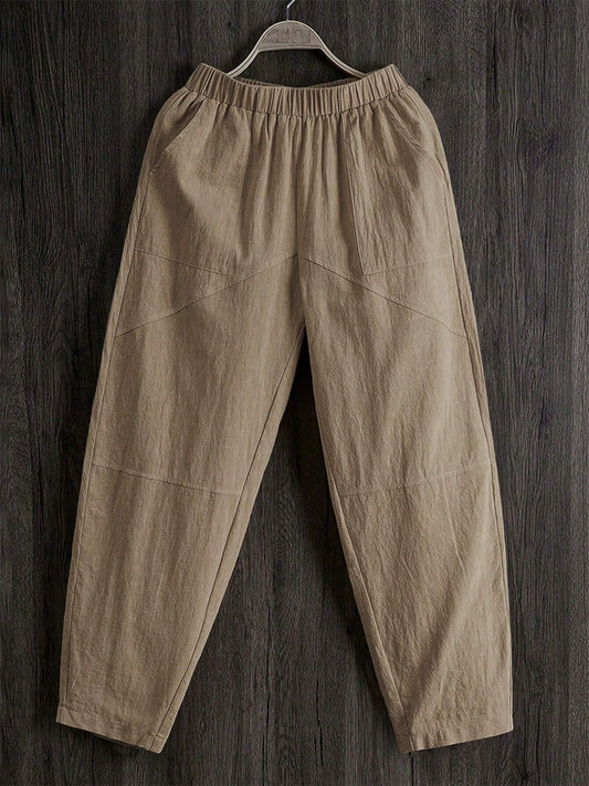 Elastic Waist Pants