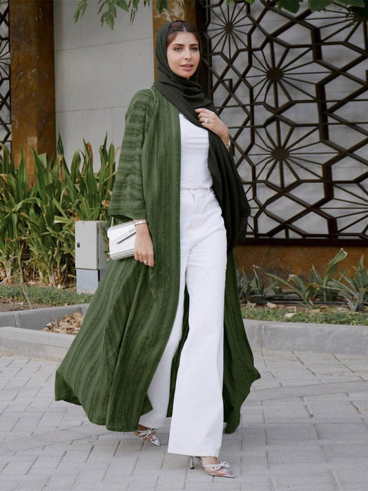 Elegant Djellaba Abaya with Belt