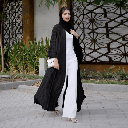 Elegant Djellaba Abaya with Belt