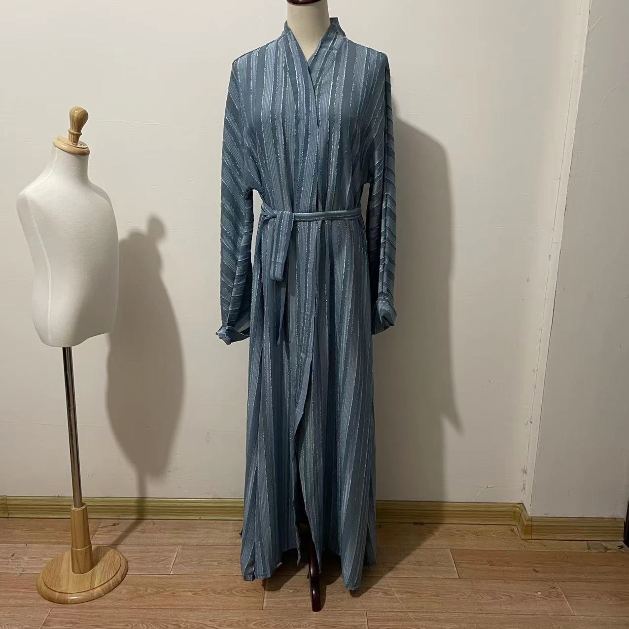 Elegant Djellaba Abaya with Belt