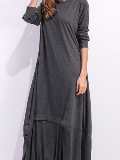 Long Sleeve Sweatshirt Dress