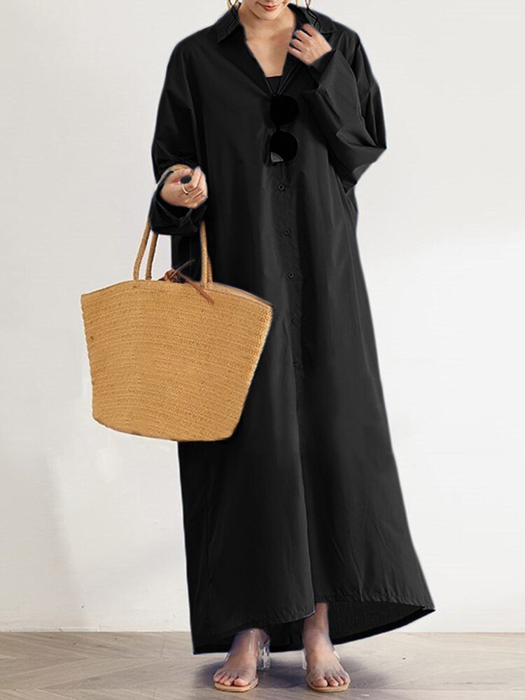 Versatile Long Sleeve Summer Dress