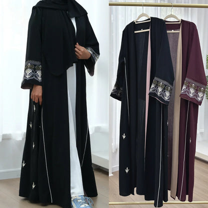 Luxury Kaftan Open Abaya Cardigan