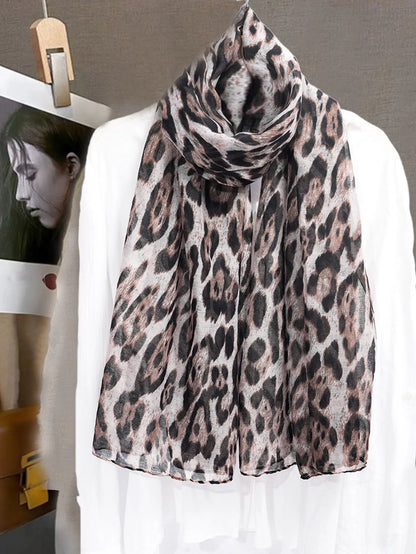 Leopard Print Hijab