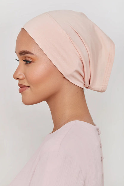 Bamboo Cotton Jersey Cap Bonnet