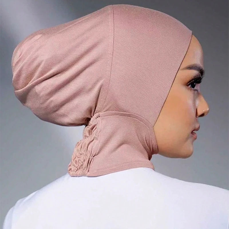 Modal Cotton Hijabs Caps