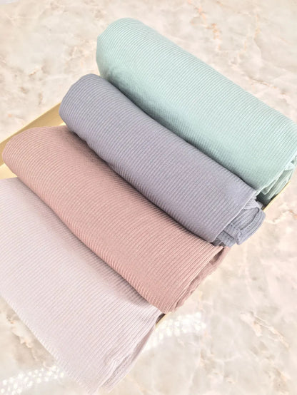 Premium Bamboo Ribbed Jersey Hijab