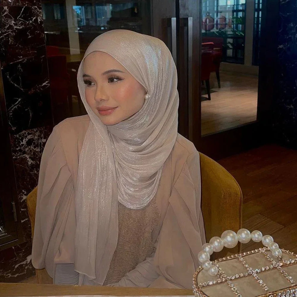 Premium Silk Crinkle Hijab