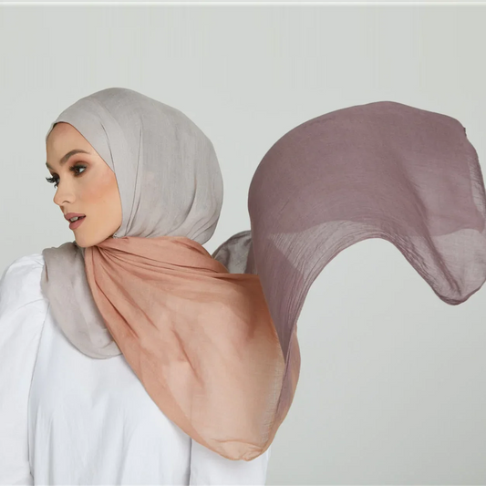 Women Gradient Modal Shawl Hijabs