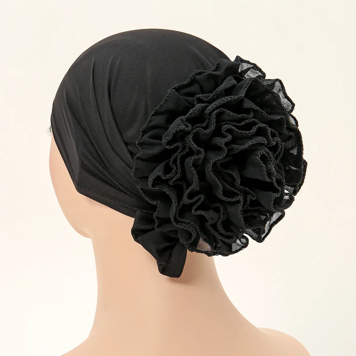 Headband with Lace Wrapping Tie Back