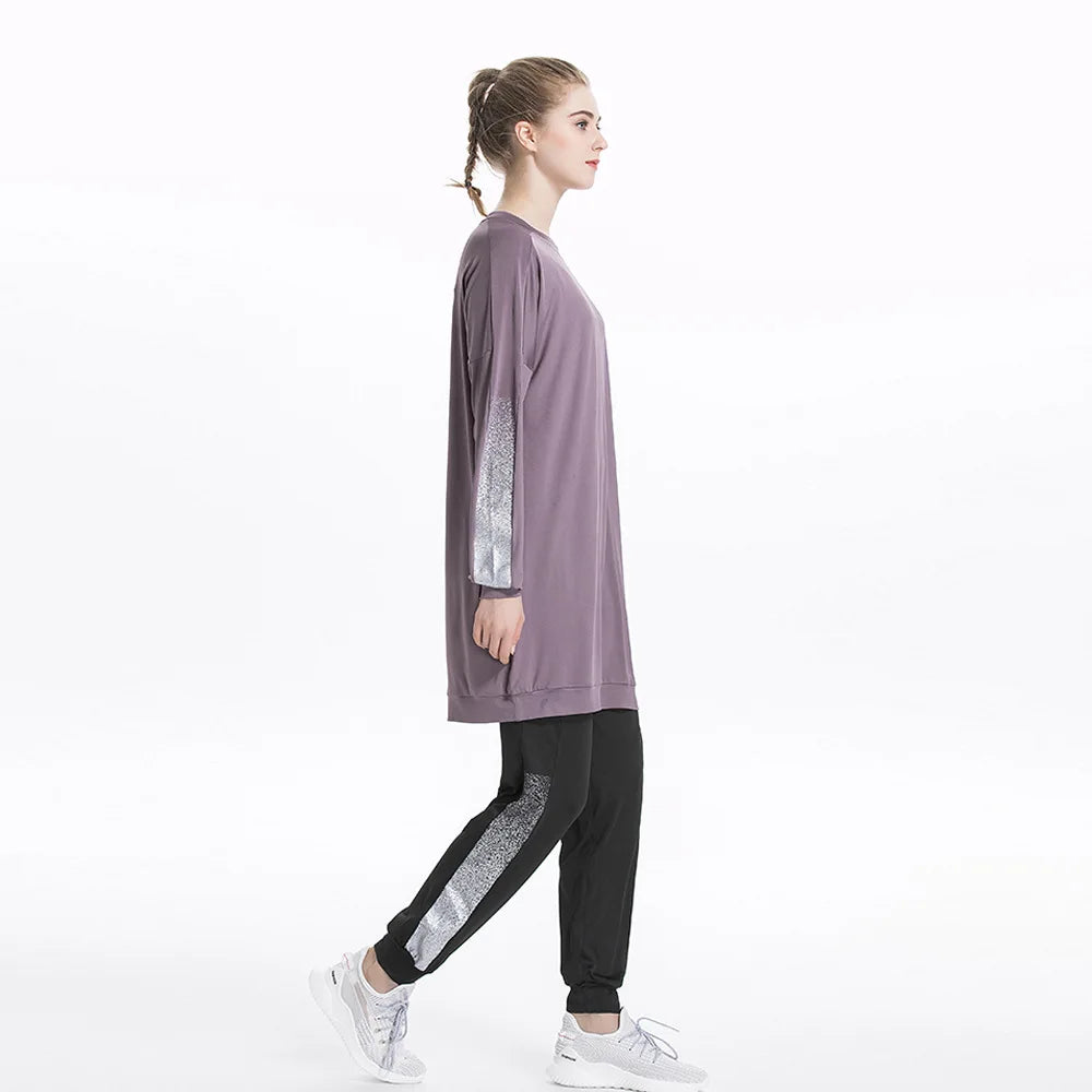 Tracksuit -Round Neck Sweatshirt and Pants Set