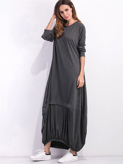 Long Sleeve Sweatshirt Dress